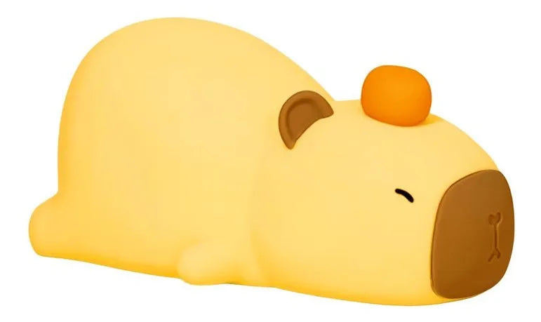 LÁMPARA CAPIBARA LED DE SILICONA