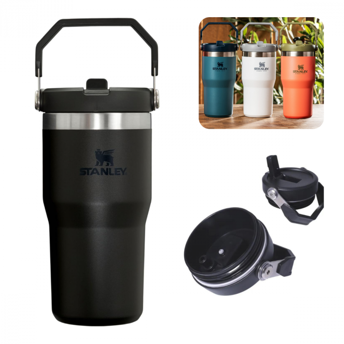 BOTELLA TÉRMICA FLIP STRAW 600 ML